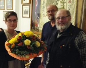v.l. Bente Steenbuck-Finnern, Johann Schweim und Klaus Rathje